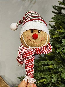 CABEÇA DO BONECO GINGERBREAD 64CM