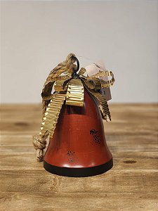 SINO VERMELHO EM METAL 19CM