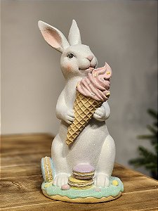 COELHO COM SORVETINHO 34CM