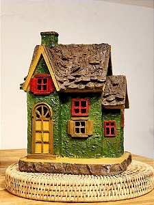 CENÁRIO VILA NATALINA CASA DE RESINA VERDE