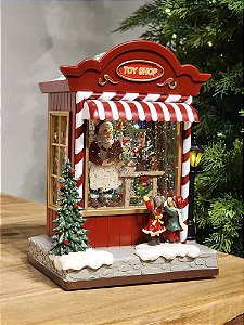 CENÁRIO LOJA DE BRINQUEDOS COM ÁGUA 22CM
