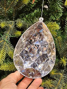 PENDENTE ORNAMENTO JOIA PRATA 15CM