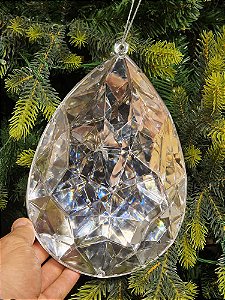PENDENTE ORNAMENTO JOIA PRATA 23CM
