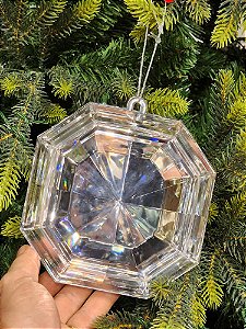 PENDENTE ORNAMENTO JOIA PRATA 16,5CM