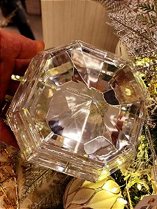 PENDENTE ORNAMENTO JOIA PRATA 16,5CM - PRÉ VENDA 2025