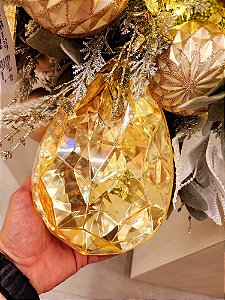 PENDENTE ORNAMENTO JOIA OURO 19CM - PRÉ VENDA 2025
