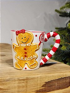 CANECA MENINA GINGERBREAD 450ML