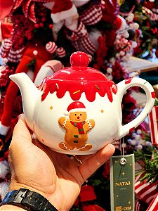 BULE DECORATIVO GINGERBREAD 12CM - PRÉ VENDA 2025
