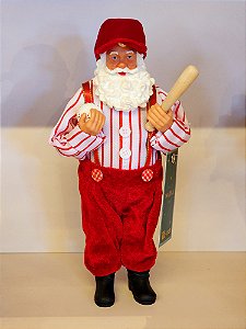 PAPAI NOEL COLECIONÁVEL JOGADOR DE BASEBALL 30CM - PRÉ VENDA 2025