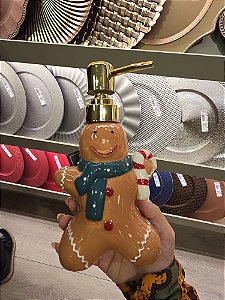 PORTA SABONETE GINGERBREAD 18CM - PRÉ VENDA 2025