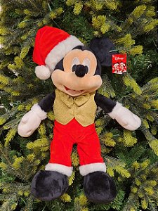 MICKEY SENTADO PELUCIA COM CHAPÉU 45CM