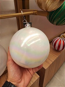 BOLA LISA PEROLADA NACARADA 20CM COM 1 UNIDADE - PRÉ VENDA 2025