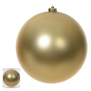 BOLA TRADICIONAL DOURADA FOSCA 20CM COM 1 UNIDADE *LER ANÚNCIO*