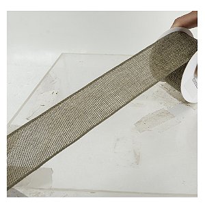 FITA ARAMADA JUTA COM COSTURA VERDE - PRÉ VENDA 2025