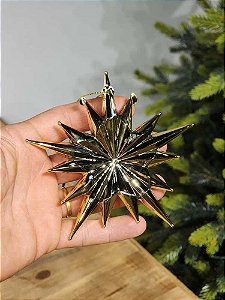 PENDENTE ESTRELA OURO 11,5CM