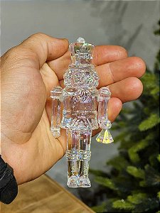 PENDENTE QUEBRA NOZES TRANSLUCIDO 12CM
