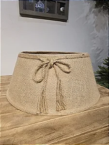 SAIA RÍGIDA PARA ÁRVORE DE NATAL CRÚ 56CM