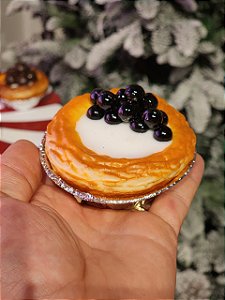 DOCE NATALINO COM FRUTA PRETA 8CM