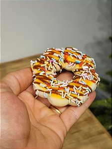 DONNUT DECORATIVO NATALINO 7CM