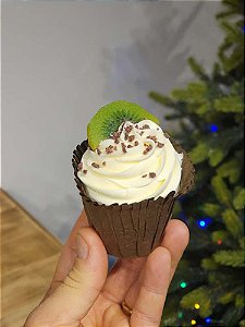 CUPCAKE DECORADO KIWI  7CM