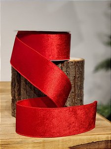 FITA ARAMADA VERMELHA 6,3CM x 9,14M