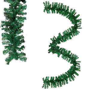 FESTÃO ARAMADO VERDE 220 GALHOS 2,70CM