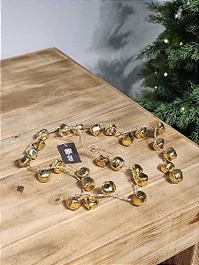 FESTÃO GUIZOS DOURADO 1,40CM
