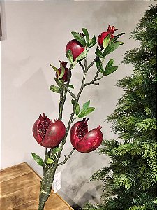 GALHO DECORATIVO COM ROMÃ 90CM