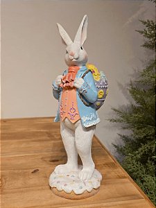 COELHO COM MOCHILA DE OVO 35CM