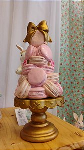 TORRE DE MACARONS EM RESINA 29CM - PRÉ VENDA 2026