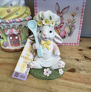 COELHO CONFEITEIRO COM COLHER 16CM - PRÉ VENDA 2026