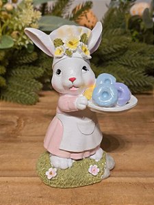 COELHA CONFEITEIRA COM DOÇES 14CM