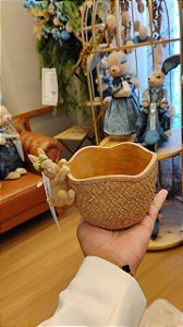 COELHO CHOCOLATE COM CESTO 16CM - PRÉ VENDA 2026