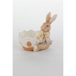 COELHO COM OVO 10CM - PRÉ VENDA 2026