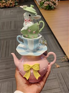 COELHO COM XÍCARAS 26CM - PRÉ VENDA 2026