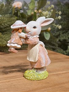 COELHA COM BONECA 11,5CM