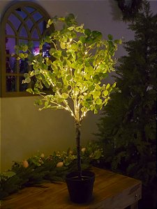 ÁRVORE DECORATIVA COM 100 LEDS FIO DE FADA 1 METRO