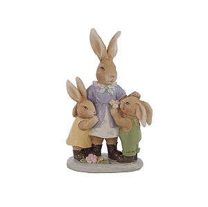 COELHA COM FILHOTES 16,5CM - PRÉ VENDA 2026