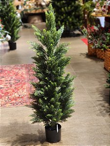 ÁRVORE CIPRESTE REALISTA GALHOS EMBORRACHADOS 1,20CM