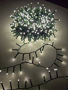 PISCA FESTÃO 900 LEDS 20 METROS BRANCO NEUTRO COM STROBO BIVOLT
