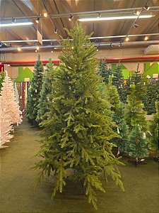 ÁRVORE PINHEIRO REALISTA AURORA 2,10CM 1169 GALHOS - PRÉ VENDA 2026