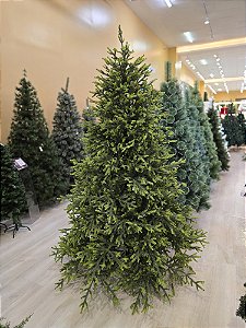 ÁRVORE LUXO PINHEIRO SUPER REALISTA NORDIK 2,10CM 917 GALHOS EMBORRACHADOS - PRÉ VENDA 2026