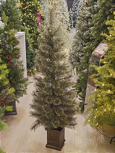 ÁRVORE PINHEIRO NO VASO 1,20CM 96 GALHOS - PRÉ VENDA 2026