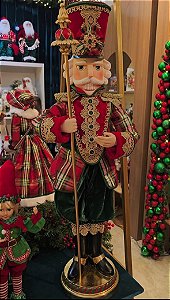 SOLDADO DE CHUMBO VINTAGE XADREZ 96CM - PRÉ VENDA 2026