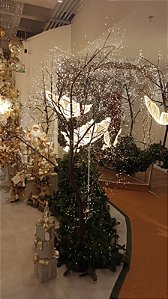 ÁRVORE ARAMADA FIO DE FADA 1920 LEDS 240CM BIVOLT - PRÉ VENDA 2026