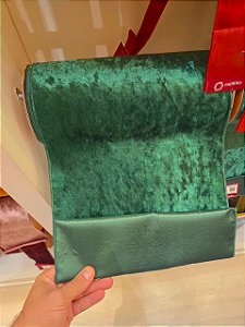 FITA ARAMADA VELUDO VERDE DUPLA FACE VERDE 30CM X 5M - PRÉ VENDA 2026