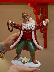 PAPAI NOEL VAQUEIRO 26CM - PRÉ VENDA 2026