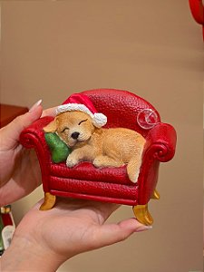 CACHORRO NA POLTRONA 12CM - PRÉ VENDA 2026