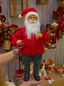 PAPAI NOEL EM PÉ CROSSFITER 45CM - PRÉ VENDA 2026
