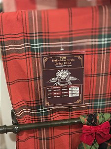 TOALHA DE MESA TECIDO XADREZ VERMELHO 1.50X1.50CM - PRÉ VENDA 2026